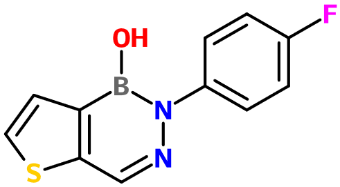 (image for) MC080087 2-(4-Fluorophenyl)-1H,2H-thieno[3,2-d][1,2,3]diazaborinin-1-ol